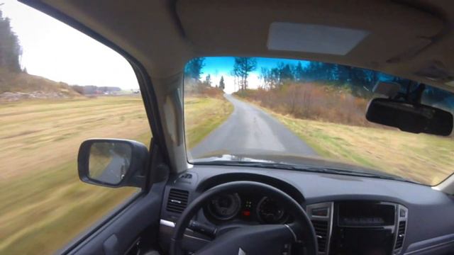 Mitsubishi Pajero 3.2 DI-DC - POV Driving Experience  0-100 Test