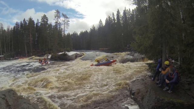 Карелия 2015. Май. Укса. Розовый слон с берега. смотреть онлайн