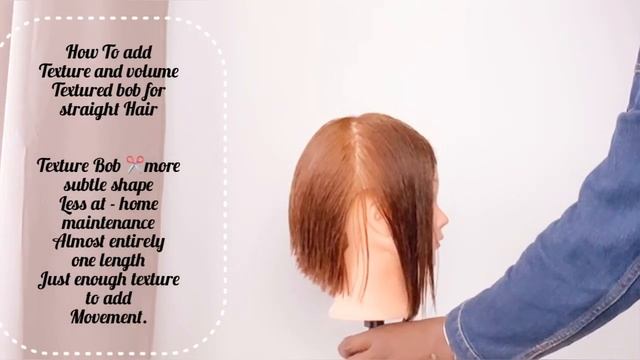 Tutorial // French Bob // Textured Bob Haircut // DIY смотреть онлайн