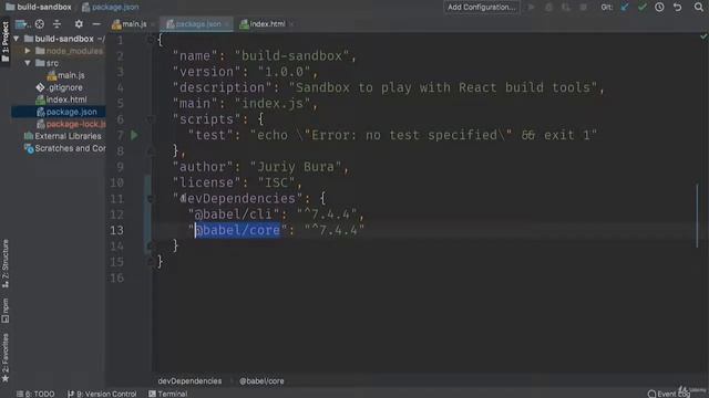 145 Установка Babel смотреть онлайн