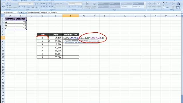 Excel - Index function смотреть онлайн