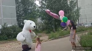 Поздравление Белого Медведя в Твери. 89108362707.