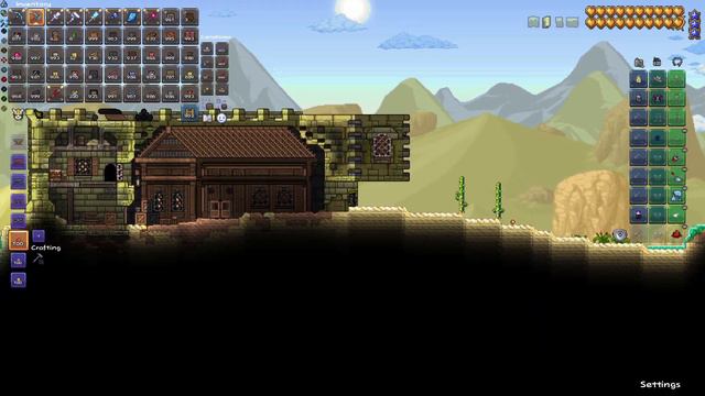 Ultimate Desert Fortress | TERRARIA SPEED BUILD смотреть онлайн