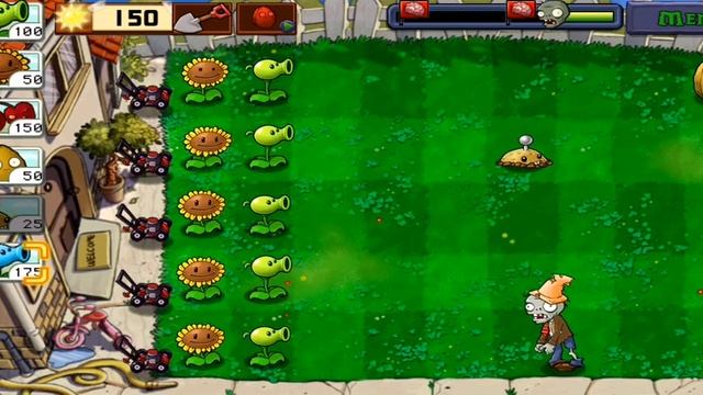 Playing PVZ1 in 2021 смотреть онлайн