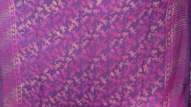 purple fuchsia double process dragonfly sarong swimwear cover up wholesalesarong.com смотреть онлайн