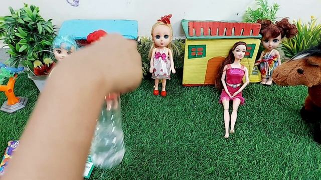 Barbie Ultimate Bottle Flip Challenge 2 | Semma Fun Game | Yummy Miniature Tharunikha смотреть онлайн