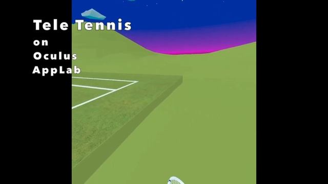 Try VR tennis games with friends on Oculus~ смотреть онлайн