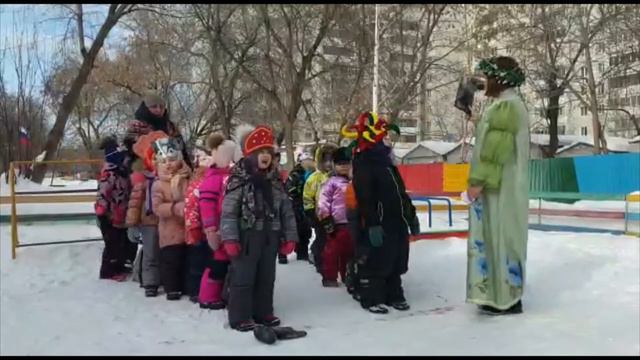 Масленичные гуляния, МБДОУ - детский сад 539 смотреть онлайн