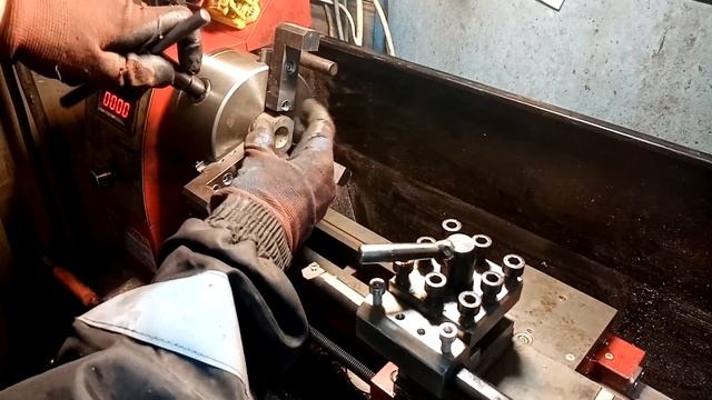 Самодельные накладные кулачки для токарного патрона. Китайский токарный станок WM210 смотреть онлайн