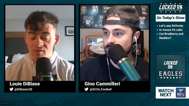 Philadelphia Eagles NEED DeVonta Smith extended for the future. What about in-house free agents? смотреть онлайн