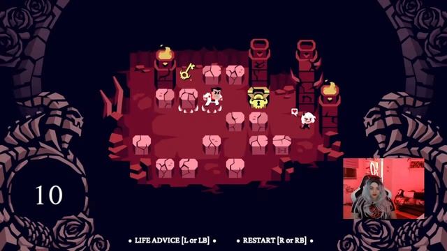 Helltaker - (Хеллтейкер) Малина, Угрюмый Демон прохождение 2021 смотреть онлайн