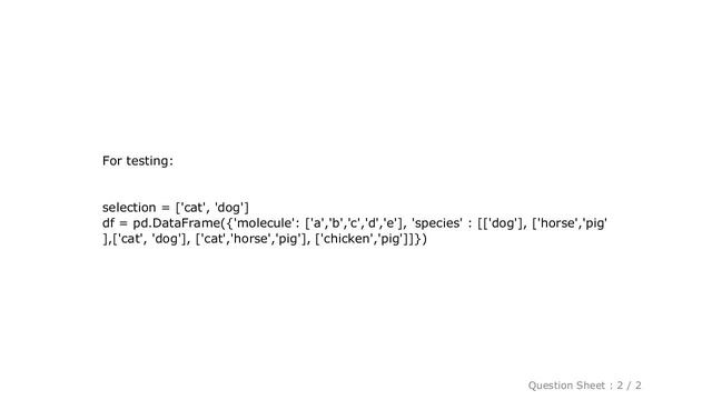 Pandas : Pandas dataframe select rows where a list-column contains any of a list of strings смотреть онлайн