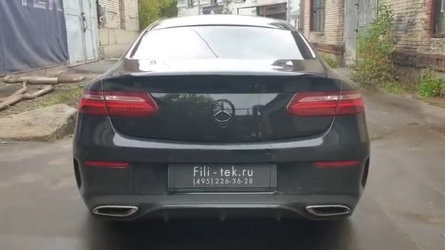 Тюнинг выхлопной системы Mercedes E300 C238