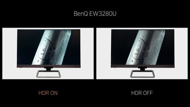 Video HDR ON vs OFF - BenQ EW3280U смотреть онлайн