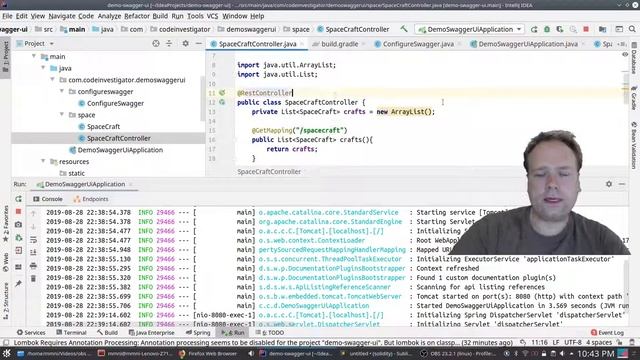 Spring Boot Swagger ui and Swagger annotations - Document your endpoints смотреть онлайн
