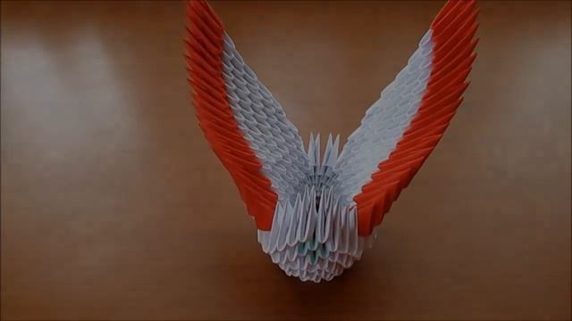 How to make a 3D origami Diamond Tail Peacock смотреть онлайн