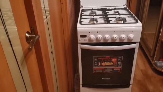 Распаковка — Плита газовая Gefest 5102-03 смотреть онлайн