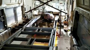 Ремонт Форд Транзит.Часть 8. Установил новую раму!/Ford Transit repair.Part 8.New chassis installed