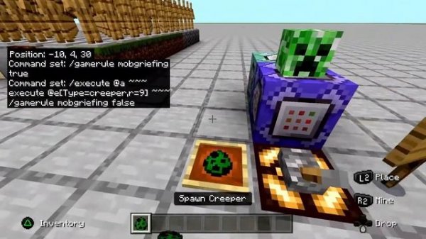 Creeper Proof - Command Block Tutorial #MinecraftBedrock #Commands