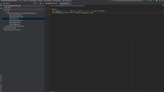 Plus Minus - Kotlin (Hackerrank) смотреть онлайн