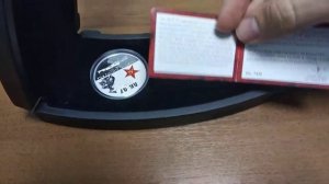 Набор монет Калашников. Серебро Сбербанк