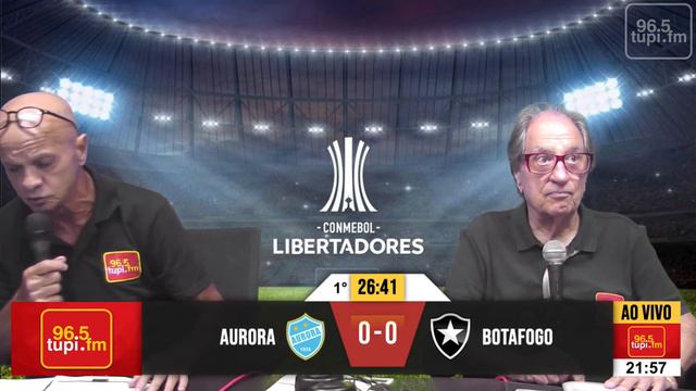 AURORA-BOL 1 X 1 BOTAFOGO - Libertadores - 2ª fase preliminar - 21/02/2024 - AO VIVO смотреть онлайн