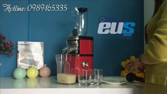 Ép bưởi cùng Máy ép chậm Klarstein Fruitberry 400w- GIADUNGEUS.COM смотреть онлайн