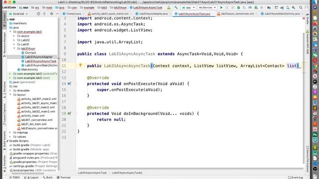 Android Networking - 3.1 - JSON Parser với AsyncTask trong android смотреть онлайн