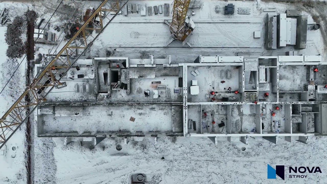 Ход строительства ЖК «Достояние» — ноябрь смотреть онлайн