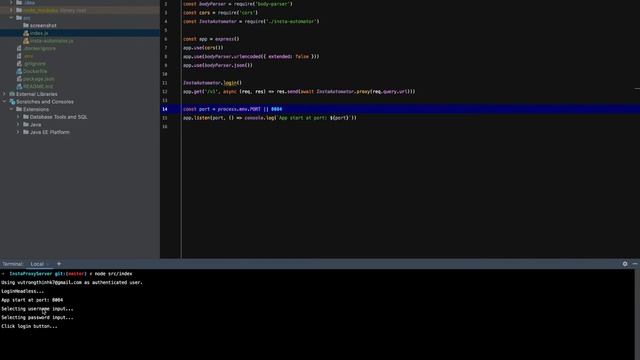 Insta authenticated proxy server. Make __a=1 great again. смотреть онлайн