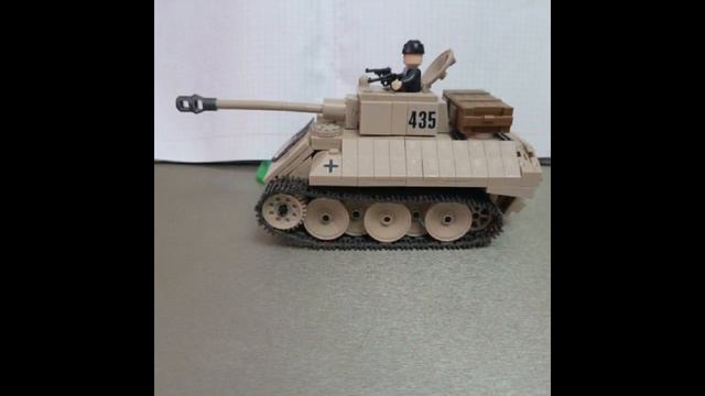 моделька танк из лего vk 16.02 leopard танк леопард 5 уровня. смотреть онлайн