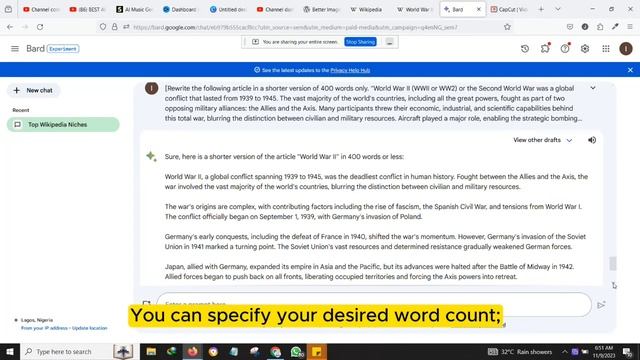 Convert Wikipedia to YouTube Videos Using Canva And Bard AI || Best Video Gnerator смотреть онлайн