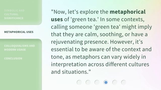 Unveiling the Layers of "Green Tea": More Than Just a Beverage смотреть онлайн