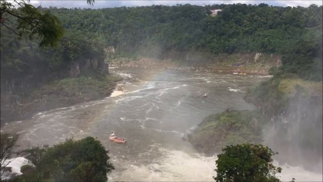 Водопады Игуасу Falls Iguazu Аргентина смотреть онлайн