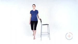 Тренировка равновесия, стоя на одной ноге, глаза закрыты. (Single leg stance, eyes closed)