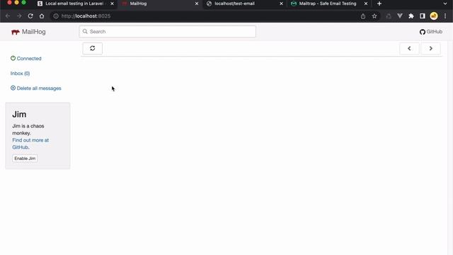Local Email Testing in Laravel (Log, MailTrap, MailHog, Global to address) смотреть онлайн