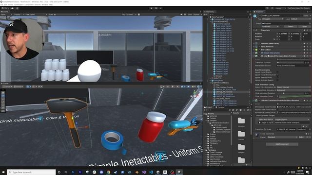 XR Interaction Toolkit NEW FEATURES! (Poke, Gaze, Device Sim, Affordance) смотреть онлайн