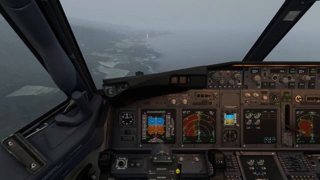 PMDG B737 800 MSFS 2020 Landing @GCLA La Palma - GSX PRO смотреть онлайн