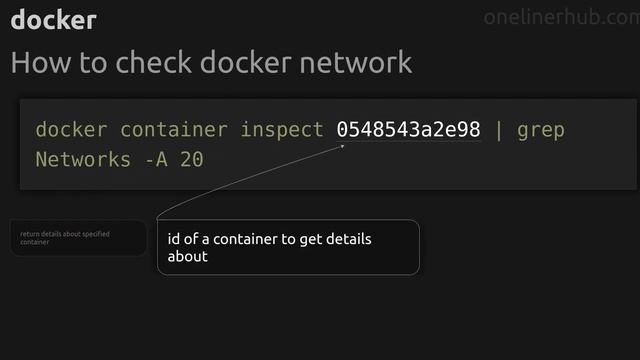 How to check docker network #docker смотреть онлайн