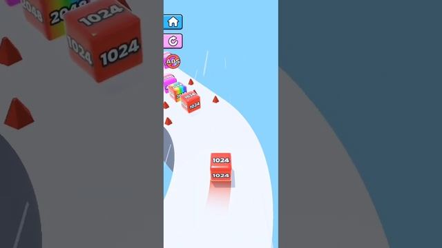 играю в Jelly Run 2048 часть2 смотреть онлайн