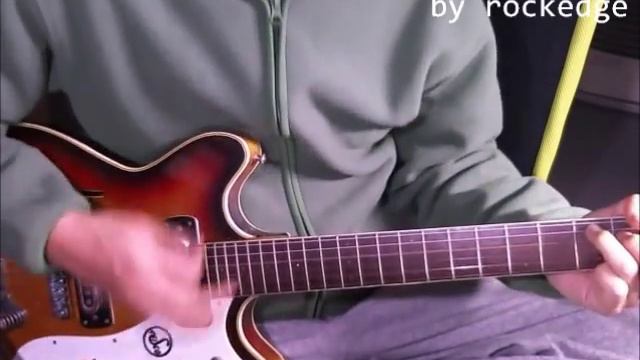 DIY Poiezo Pickup Test by rockedge playing "Babe, I'm gonna leave you" plus alpha смотреть онлайн