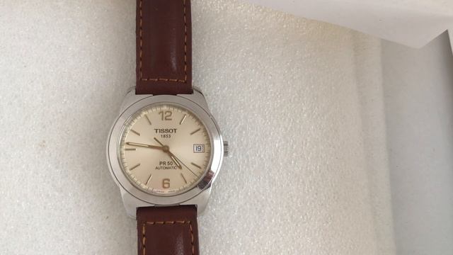 механические часы Tissot PR 50 смотреть онлайн