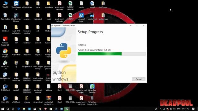 Download and install python-3.7.3 64 bit in Windows 10 in 2019 смотреть онлайн