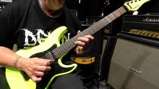 Doug Demos: Schecter Sun Valley Super Shredder FR-S Electric Guitar Birch Green смотреть онлайн