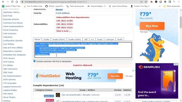 Apache POI Log4j 2, Apache POI maven, Apache POI logging смотреть онлайн