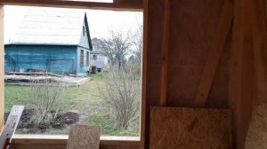 Каркасный дом, бытовка своими руками 3х6. Со всеми удобствами. Часть 1.