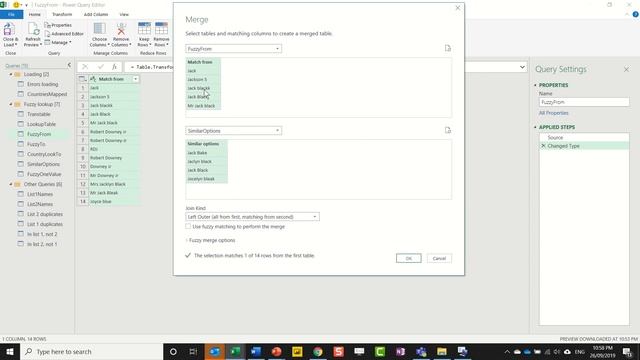 Fuzzy matching in Power Query in Excel & PowerBI смотреть онлайн