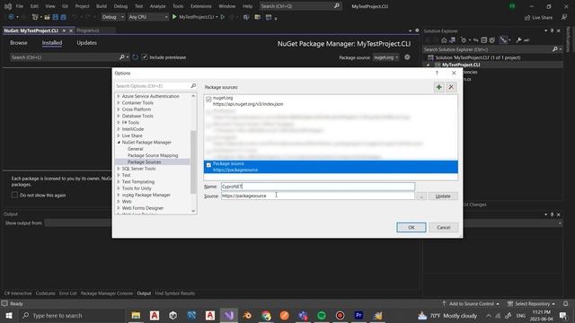 Ho To Install CyproNET NuGet Feed смотреть онлайн