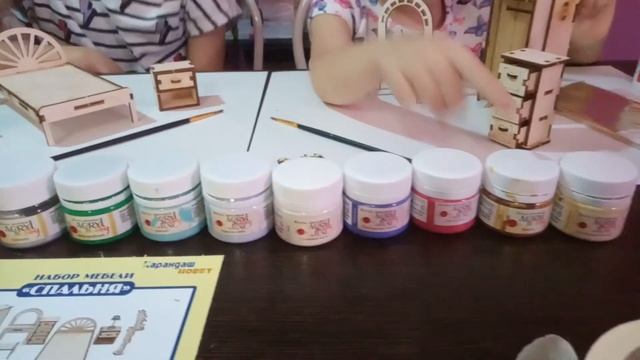 Мебель для кукол от ТД "Карандаш" смотреть онлайн