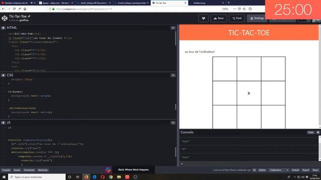 [CODE COMMANDO] TIC-TAC-TOE in 1 hour! смотреть онлайн